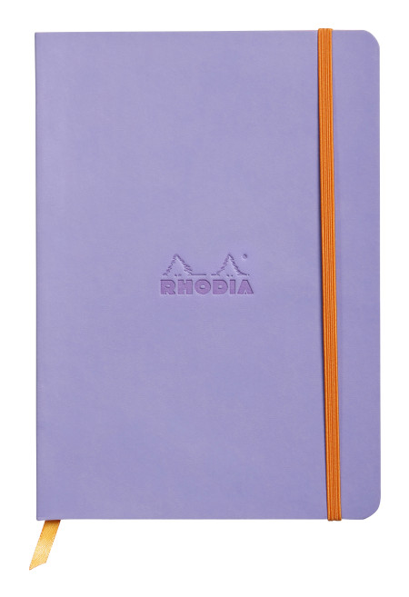 Rhodia Softcover Notebook - A5 - Iris - Dotted